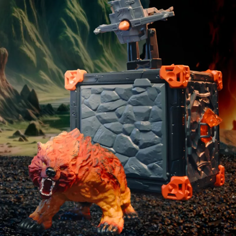 schleich ELDRADOR CREATURES BattleCave laavakaru, Action/Adventure, 7 a, Mitmevärviline