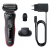 Braun Series 5 51-R1200S meeste pardel Fooliumpardel Trimmer Must, Punane