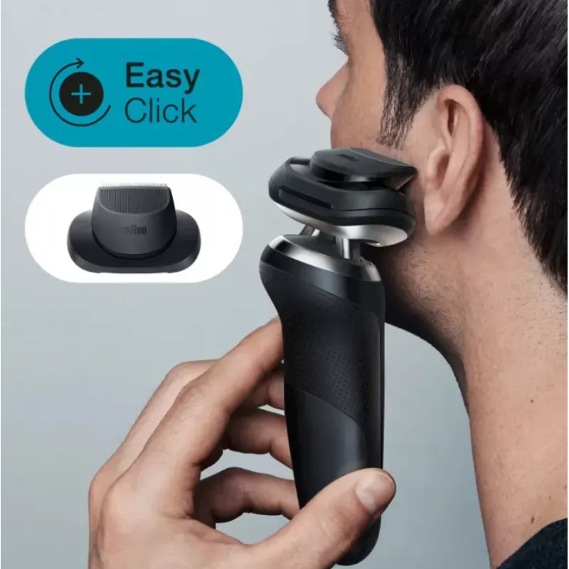 Braun Series 7 71-N1200s fooliumpardel Trimmer Roostevaba teras