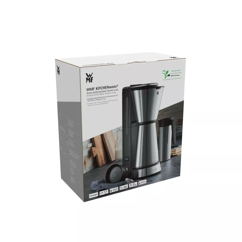 WMF KITCHENminis 0412260011 poolautomaatne tilkkohvimasin 0,625 L