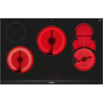 Siemens ET875LMP1D pliidiplaat Must sisseehitatud keraamiline pliidiplaat 5 tsooni