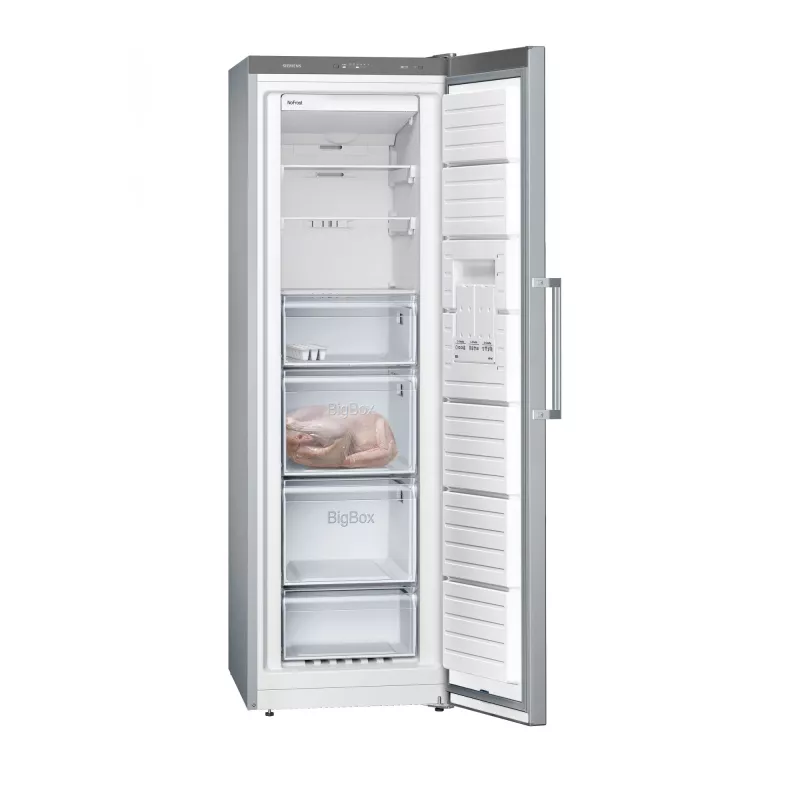 Siemens iQ300 GS36NVIEP sügavkülmik Püstik-sügavkülmik Eraldiseisev 242 L Roostevaba teras