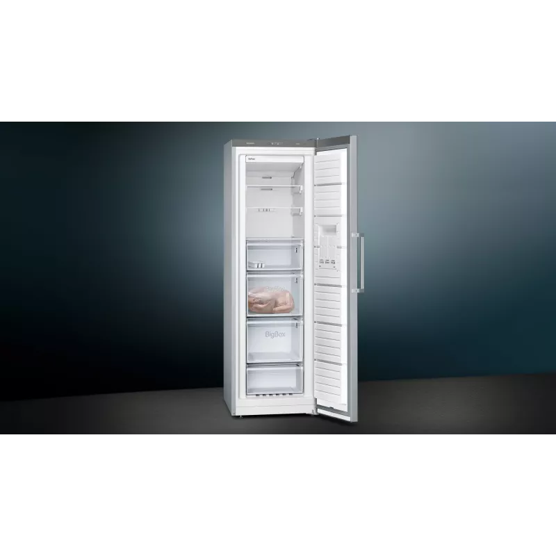 Siemens iQ300 GS36NVIEP sügavkülmik Püstik-sügavkülmik Eraldiseisev 242 L Roostevaba teras