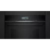 Siemens HR776G1B1 ahi 71 L 3600 W Must, Roostevaba teras