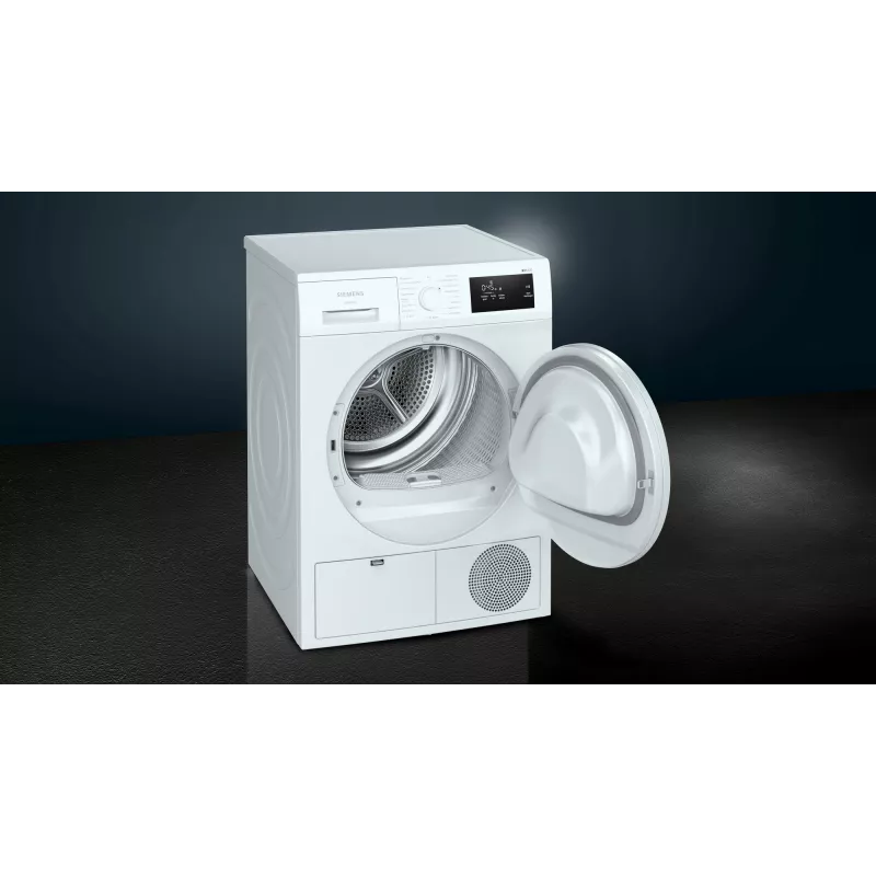 Siemens iQ300 WT43H003 trummelkuivati Vabaltseisev Eestlaadimine 7 kg Valge
