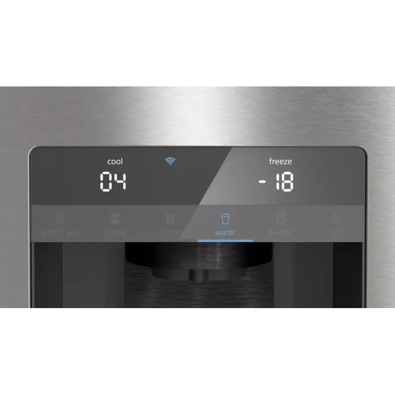Siemens KF96DPPEA kõrvuti külmik eraldiseisev 574 L roostevaba teras