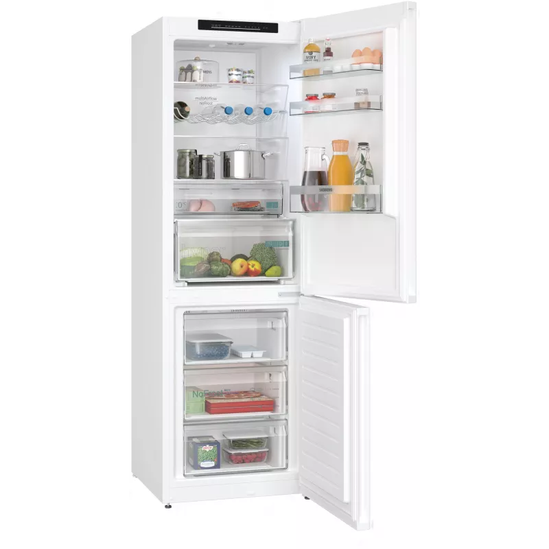 Siemens iQ300 KG36N2WCF külmik-sügavkülmik eraldiseisev 321 L valge