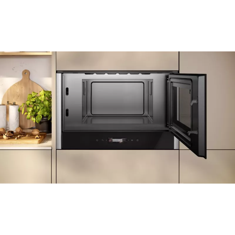 Neff NR4WR21N1 mikrolaineahi Must Soolomikrolaineahi Sisseehitatav 21 L 900 W