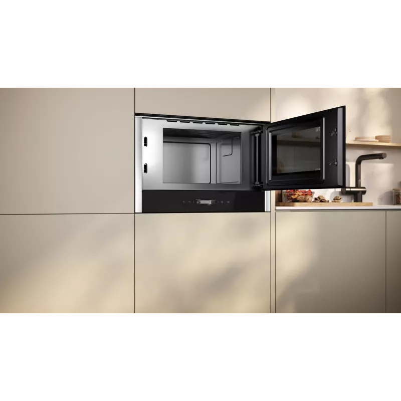 Neff NR4WR21N1 mikrolaineahi Must Soolomikrolaineahi Sisseehitatav 21 L 900 W