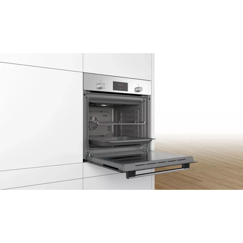 Bosch Serie 2 HBF133BR0 ahi 66 L Must, Roostevaba teras