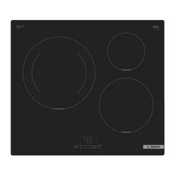 Bosch Serie 4 PUJ611BB5E pliit Must Sisseehitatud 60 cm Tsooniinduktsioonpliit 3 tsooni