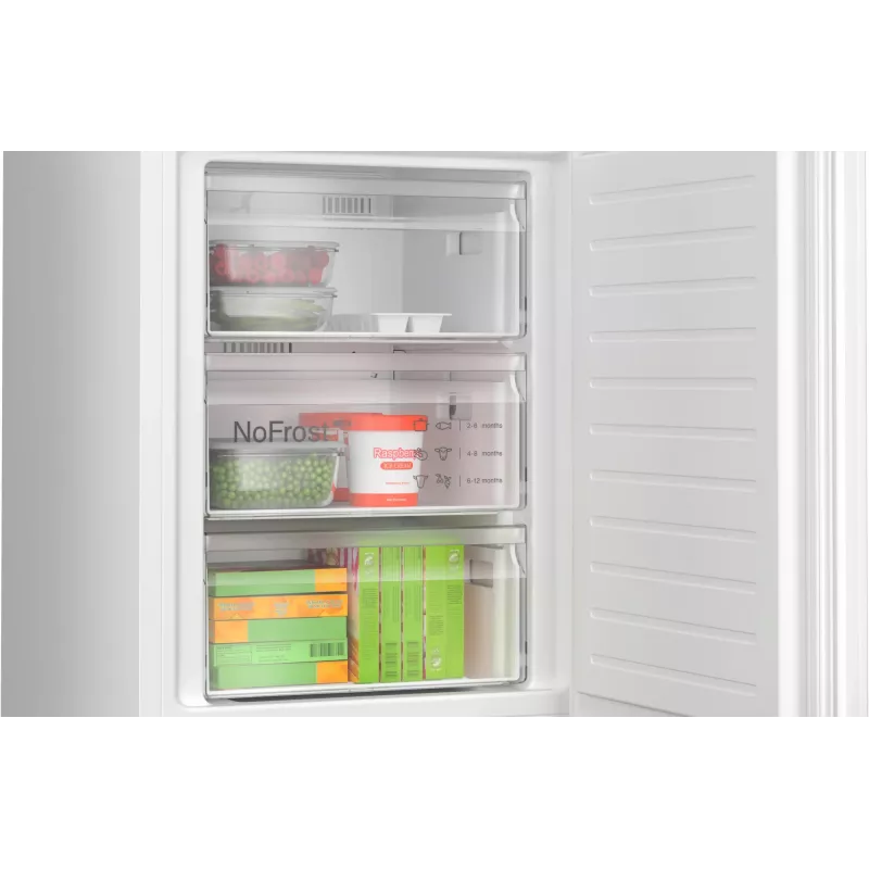 Bosch Serie 4 KGN392WCF külmik-sügavkülmik Eraldiseisev 363 L Valge