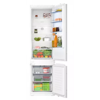 Bosch Serie 2 KIN96NSE0 külmik-sügavkülmik sisseehitatav 290 L Valge