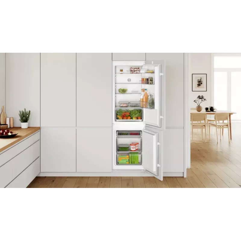 Bosch Serie 2 KIV865SE0 külmik-sügavkülmik sisseehitatav 267 L Valge