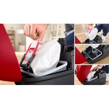 Bosch BGB41PET1 tolmuimeja 4 L silindertolmuimeja kuivpuhastus 700 W tolmukott