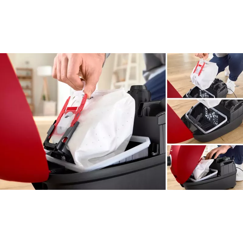Bosch BGB41PET1 tolmuimeja 4 L silindertolmuimeja kuivpuhastus 700 W tolmukott