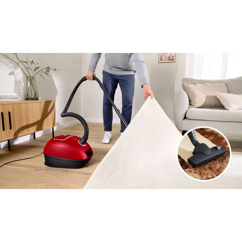Bosch BGB41PET1 tolmuimeja 4 L silindertolmuimeja kuivpuhastus 700 W tolmukott