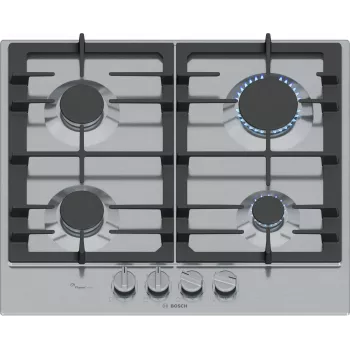 Bosch Serie 6 PCP6A5I90 pliit Roostevaba teras Sisseehitatud 60 cm Gaas 4 tsooni