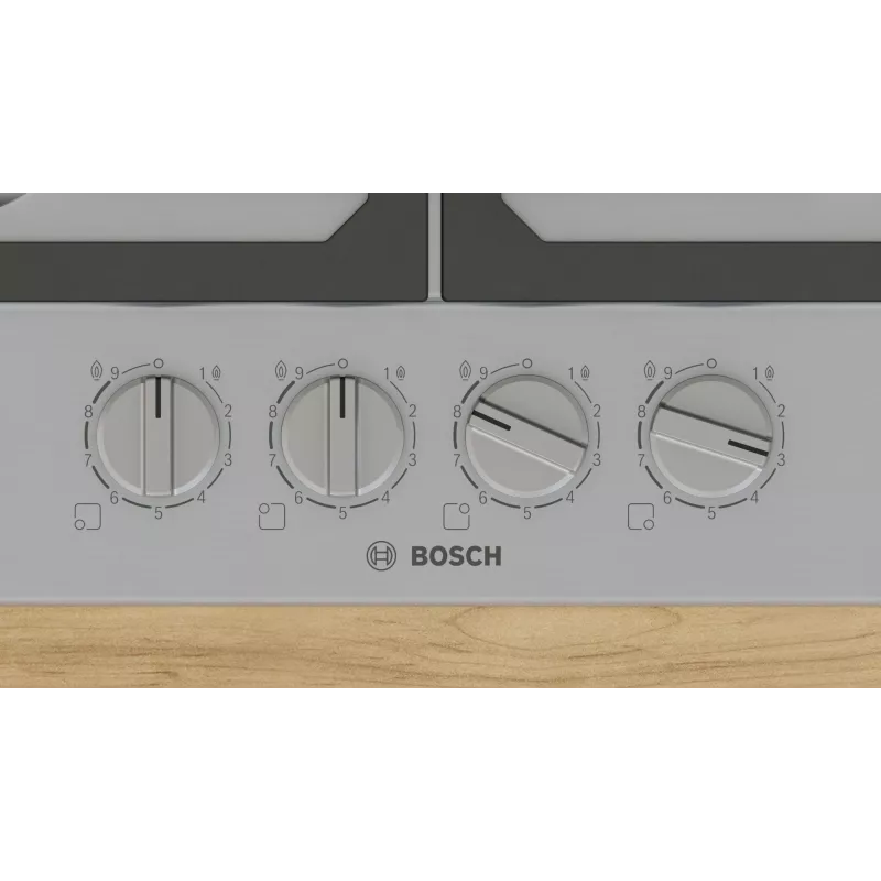 Bosch Serie 6 PCP6A5I90 pliit Roostevaba teras Sisseehitatud 60 cm Gaas 4 tsooni