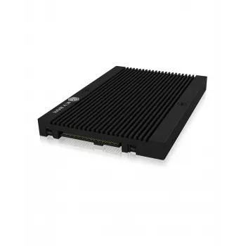 ICY BOX IB-M2U04 SSD-korpus Must 2,5 tolli