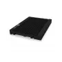 ICY BOX IB-M2U04 SSD-korpus Must 2,5 tolli
