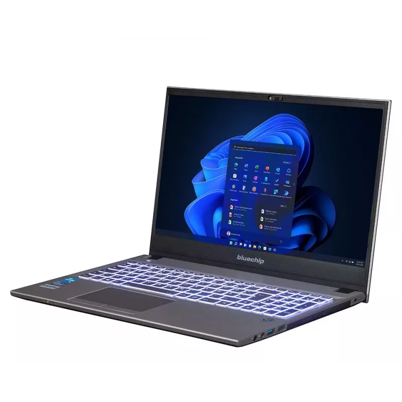 bluechip TRAVELline L15W17 Intel® Core™ i5-1335U protsessor / kuni 4,60 GHz, Windows 11 Pro, 15,6-tolline pimestusvaba IPS-paneel, 1920 x 1080, 16 GB DDR4, 500 GB NVMe SSD, WLAN 802.11 ax, Bluetooth 5.3, Gigabit Ethernet, Intel® Iris® Xe graafika, DVD±RW, militaarstandard MIL-STD 810G