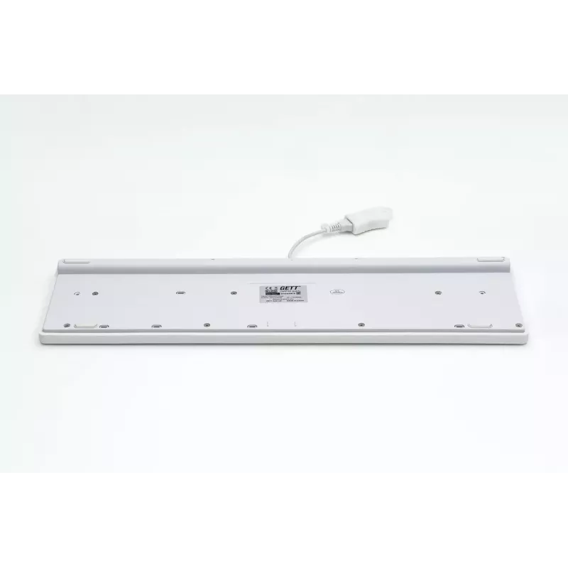 Klaviatuur GETT KG25219 Medical USB German Valge