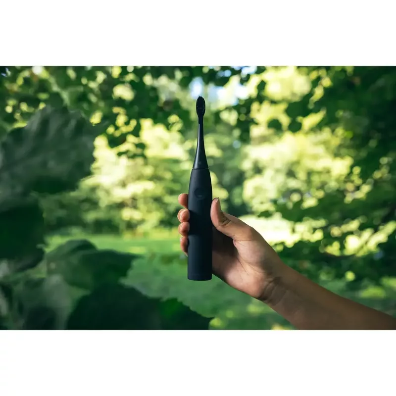 Elektriline hambahari Happybrush ECO VIBE 3 stardikomplekt täiesti must + 4 täitepead