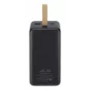 Akupank Rivacase VA1084 Liitiumpolümeer 40000 mAh, Quick Charge 3.0, 2× USB-C + 1× USB-A, Must