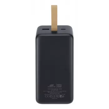 Akupank Rivacase VA1084 Liitiumpolümeer 40000 mAh, Quick Charge 3.0, 2× USB-C + 1× USB-A, Must