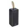 Akupank Rivacase VA1084 Liitiumpolümeer 40000 mAh, Quick Charge 3.0, 2× USB-C + 1× USB-A, Must