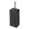 Akupank Rivacase VA1084 Liitiumpolümeer 40000 mAh, Quick Charge 3.0, 2× USB-C + 1× USB-A, Must