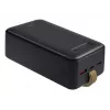 Akupank Rivacase VA1084 Liitiumpolümeer 40000 mAh, Quick Charge 3.0, 2× USB-C + 1× USB-A, Must