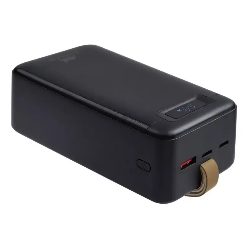 Akupank Rivacase VA1084 Liitiumpolümeer 40000 mAh, Quick Charge 3.0, 2× USB-C + 1× USB-A, Must