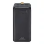 Akupank Rivacase VA1084 Liitiumpolümeer 40000 mAh, Quick Charge 3.0, 2× USB-C + 1× USB-A, Must