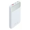 Kaasaskantav akupank Rivacase VA2211WH — 10000 mAh, PD 3.0, QC 3.0, 1x USB-A + 2x USB-C, 22,5 W väljund