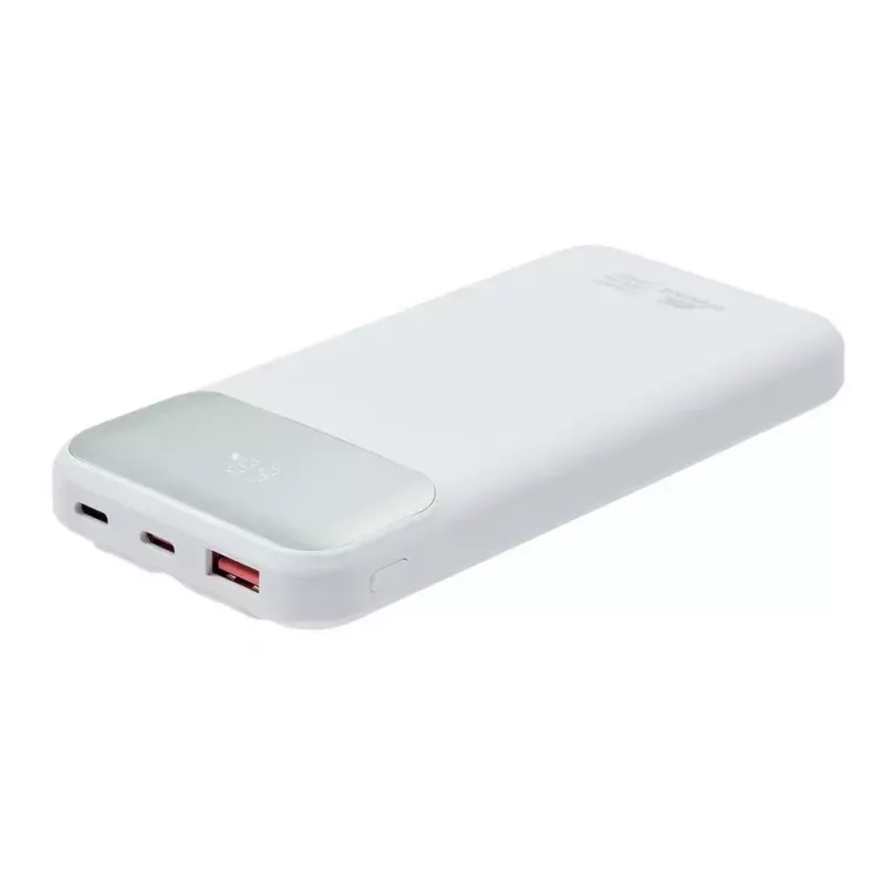 Kaasaskantav akupank Rivacase VA2211WH — 10000 mAh, PD 3.0, QC 3.0, 1x USB-A + 2x USB-C, 22,5 W väljund