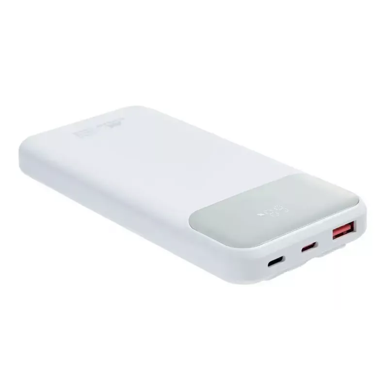 Kaasaskantav akupank Rivacase VA2211WH — 10000 mAh, PD 3.0, QC 3.0, 1x USB-A + 2x USB-C, 22,5 W väljund