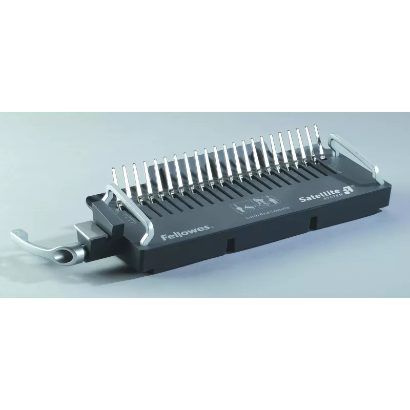 Fellowes Galaxy E Comb kammköitmismasin 500 lehele Must, Hõbedane