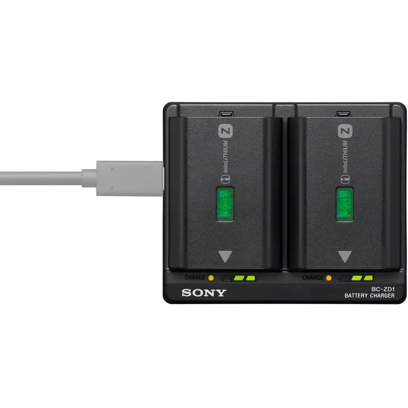 Sony BC-ZD1 akulaadija Digitaalkaamera aku USB
