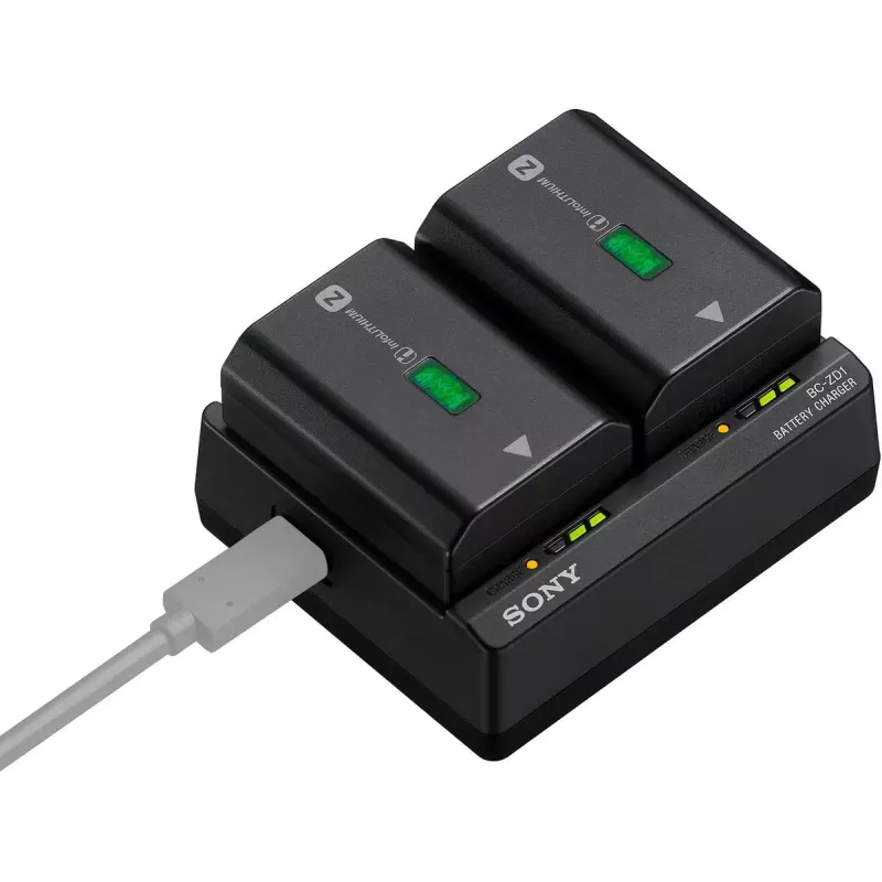 Sony BC-ZD1 akulaadija Digitaalkaamera aku USB