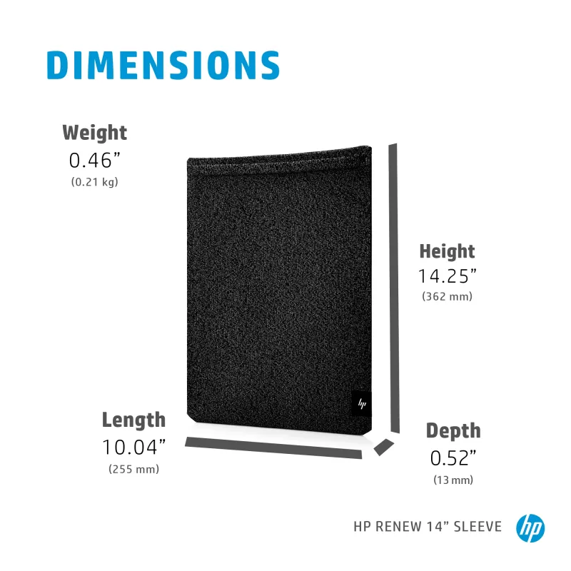 HP Renew 14 sülearvuti ümbris, ümbriskott, 35,6 cm (14 tolli), 210 g