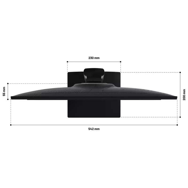 JAPANNEXT JN-I238FHD200F arvutimonitor 60,5 cm (23,8 tolli) 1920 x 1080 pikslit Full HD LCD Must