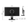 JAPANNEXT JN-I238FHD200F arvutimonitor 60,5 cm (23,8 tolli) 1920 x 1080 pikslit Full HD LCD Must