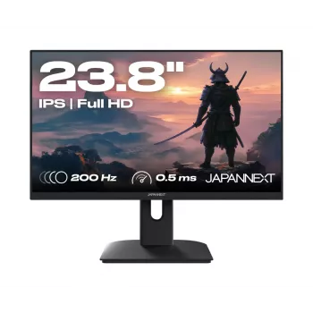 JAPANNEXT JN-I238FHD200F arvutimonitor 60,5 cm (23,8 tolli) 1920 x 1080 pikslit Full HD LCD Must