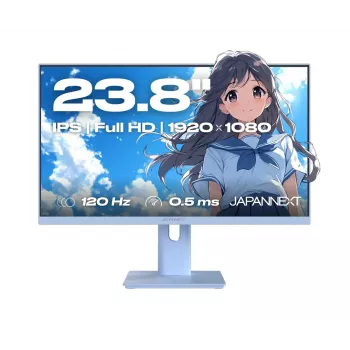 JAPANNEXT JN-I238FHD120F-HSP-BB arvutimonitor 60,5 cm (23,8 tolli) 1920 x 1080 pikslit Full HD LCD sinine