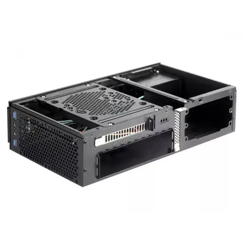 PC-korpus Silverstone SST-ML06B Mini-ITX Must