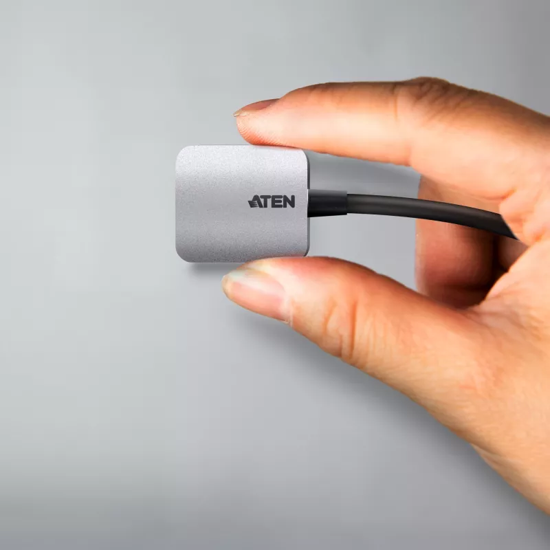 ATEN USB-C - VGA adapter, USB USB-C, VGA (D-Sub), isane, emane, sirge, sirge