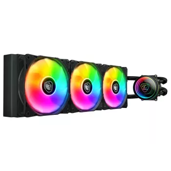 Mittekõik-ühes vedelikjahutus COUGAR Gaming CGR-PSDELRGB-B-360 12 cm Must