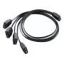 Kaabel Silverstone CPL03 0.3 m 4 x 4-pin PWM 4-pin PWM